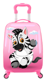 TUCCI Italy LIL' ZEBRA 18" Spinner Wheel Children Suitcase