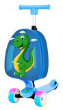 TUCCI Italy HAPPY DINO Scooter Style Kids Suitcase