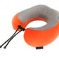 Memory Foam Travel Pillow - Orange