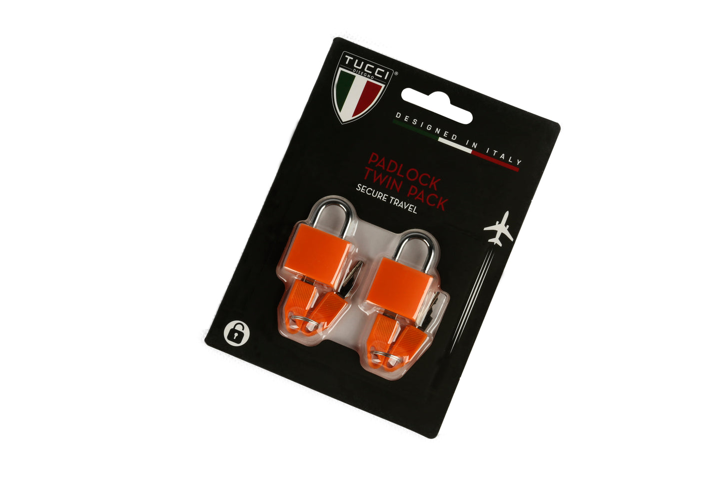 Colour Coated Brass Key Lock (2PK)