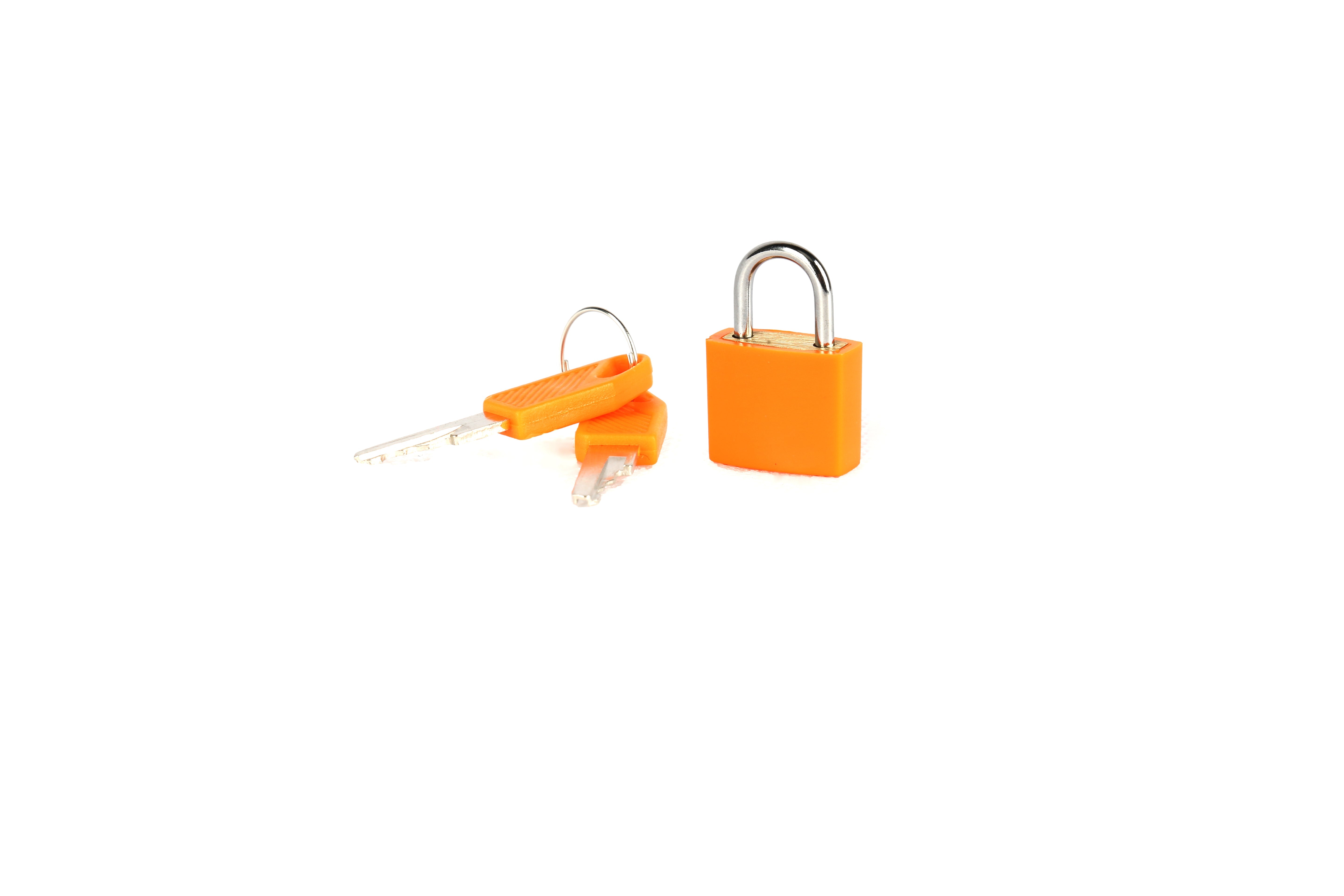 Colour Coated Brass Key Lock (2PK)