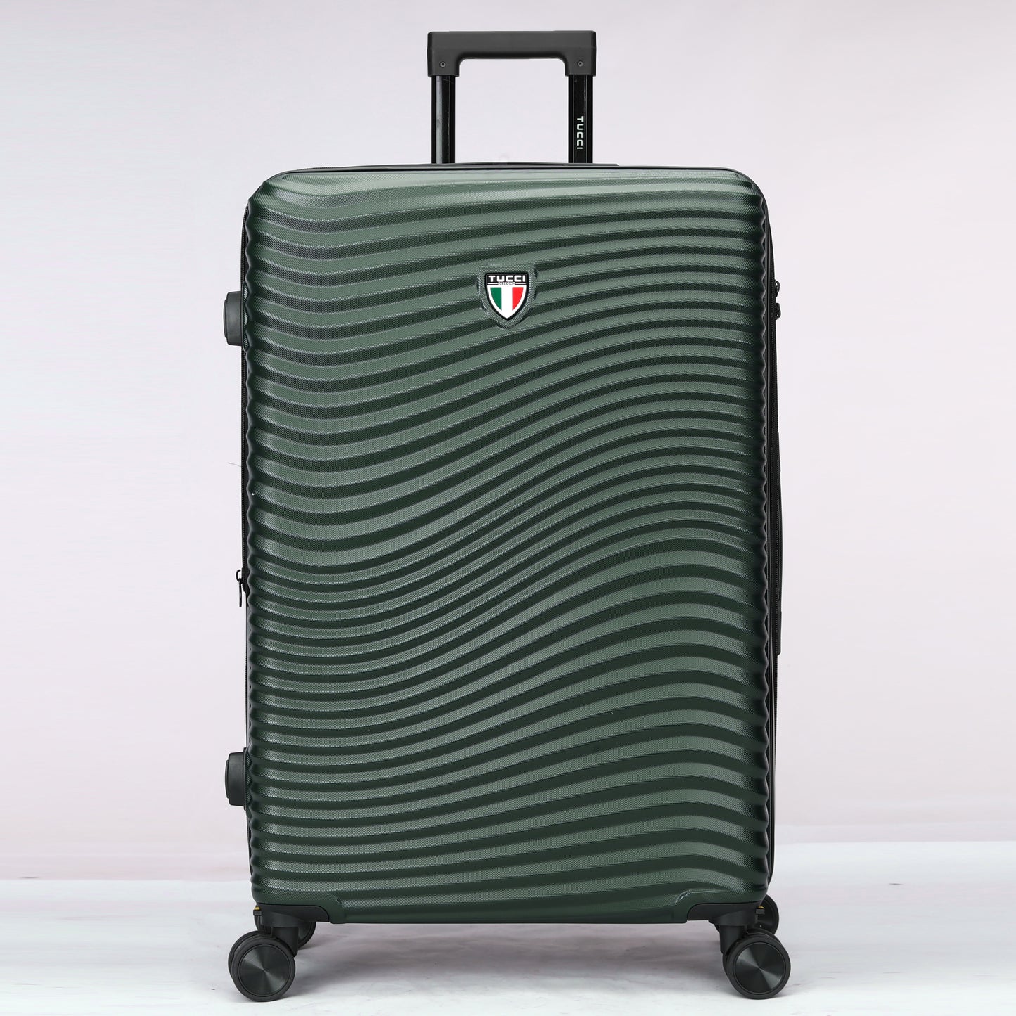 Tucci Italy Spettro 3-Piece Expandable Hardside Spinner Luggage Set, 20/28/30 Inches
