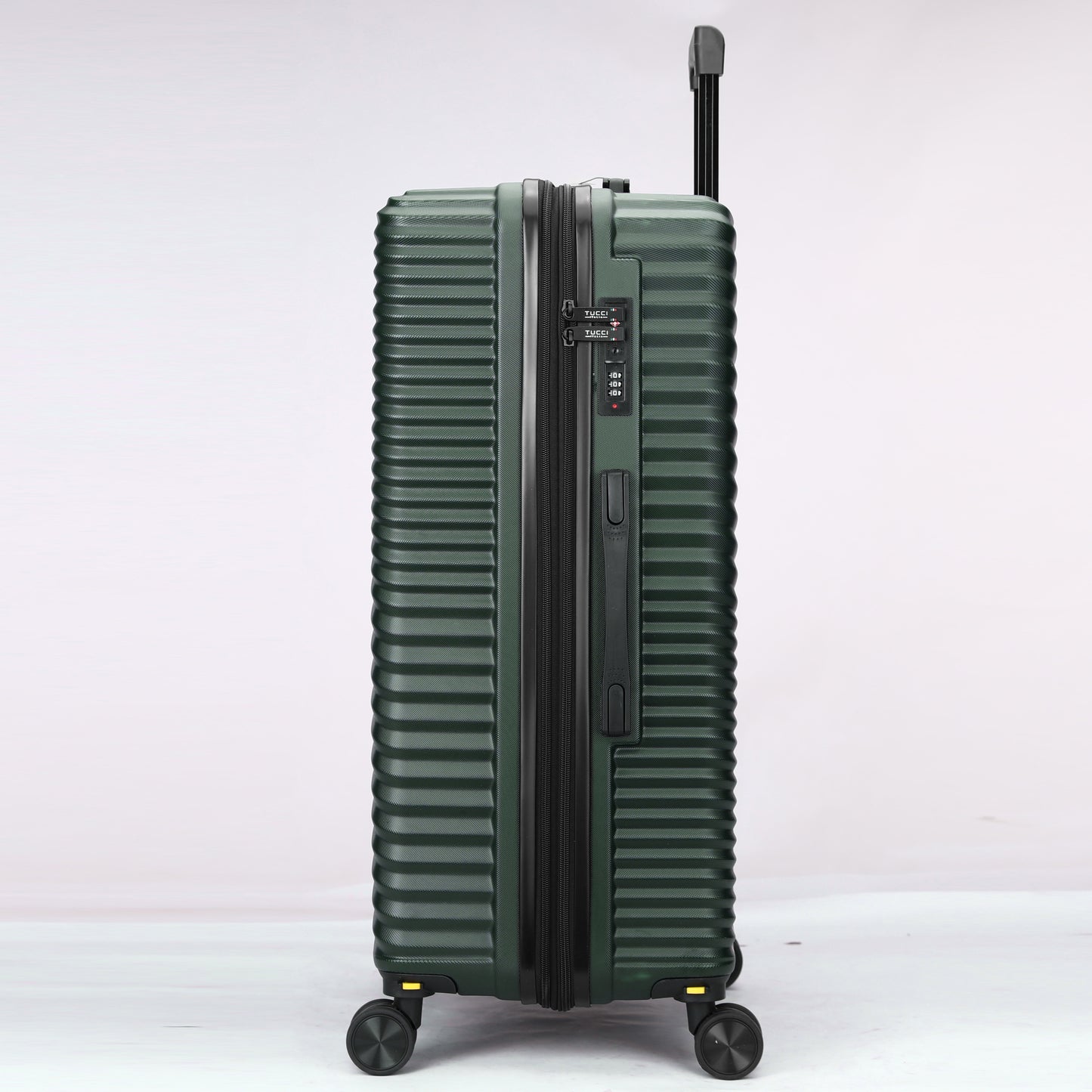 Tucci Italy Spettro 3-Piece Expandable Hardside Spinner Luggage Set, 20/28/30 Inches