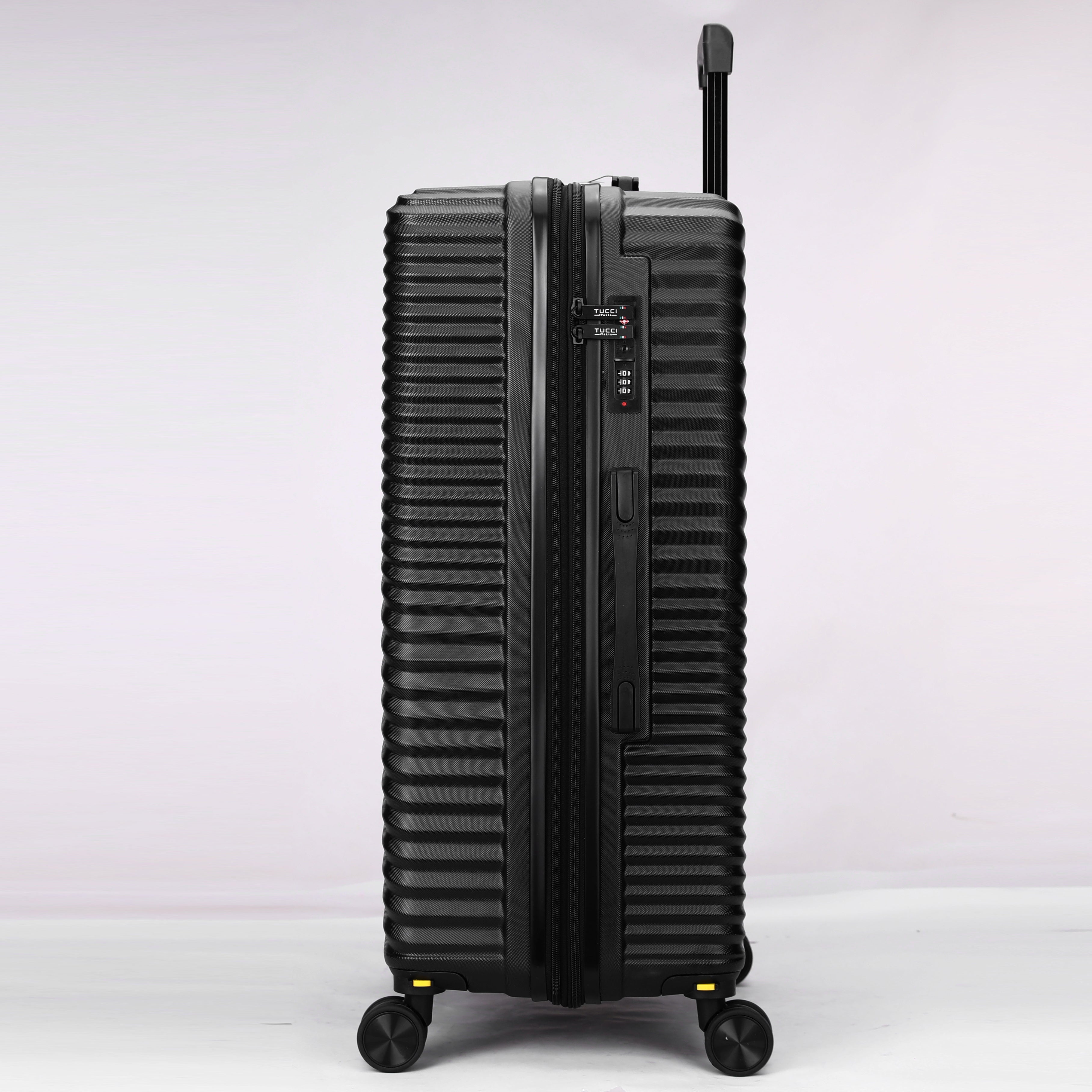 Tucci Italy Spettro 3-Piece Expandable Hardside Spinner Luggage Set, 20/28/30 Inches