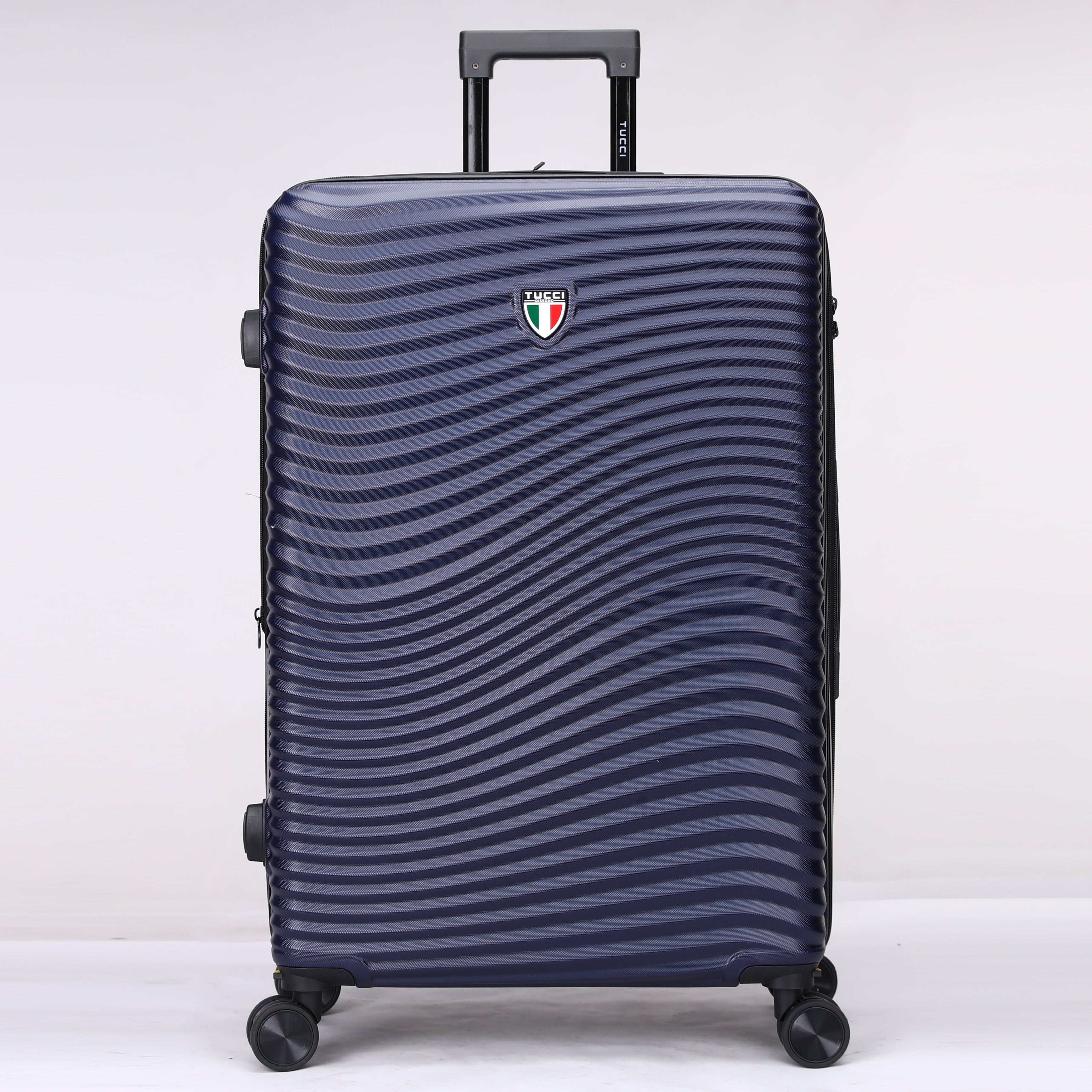 Tucci Italy Spettro 3-Piece Expandable Hardside Spinner Luggage Set, 20/28/30 Inches