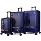 TUCCI LINEA  3-Piece Expandable Hardside Spinner Luggage Set, 20/28/30 Inches