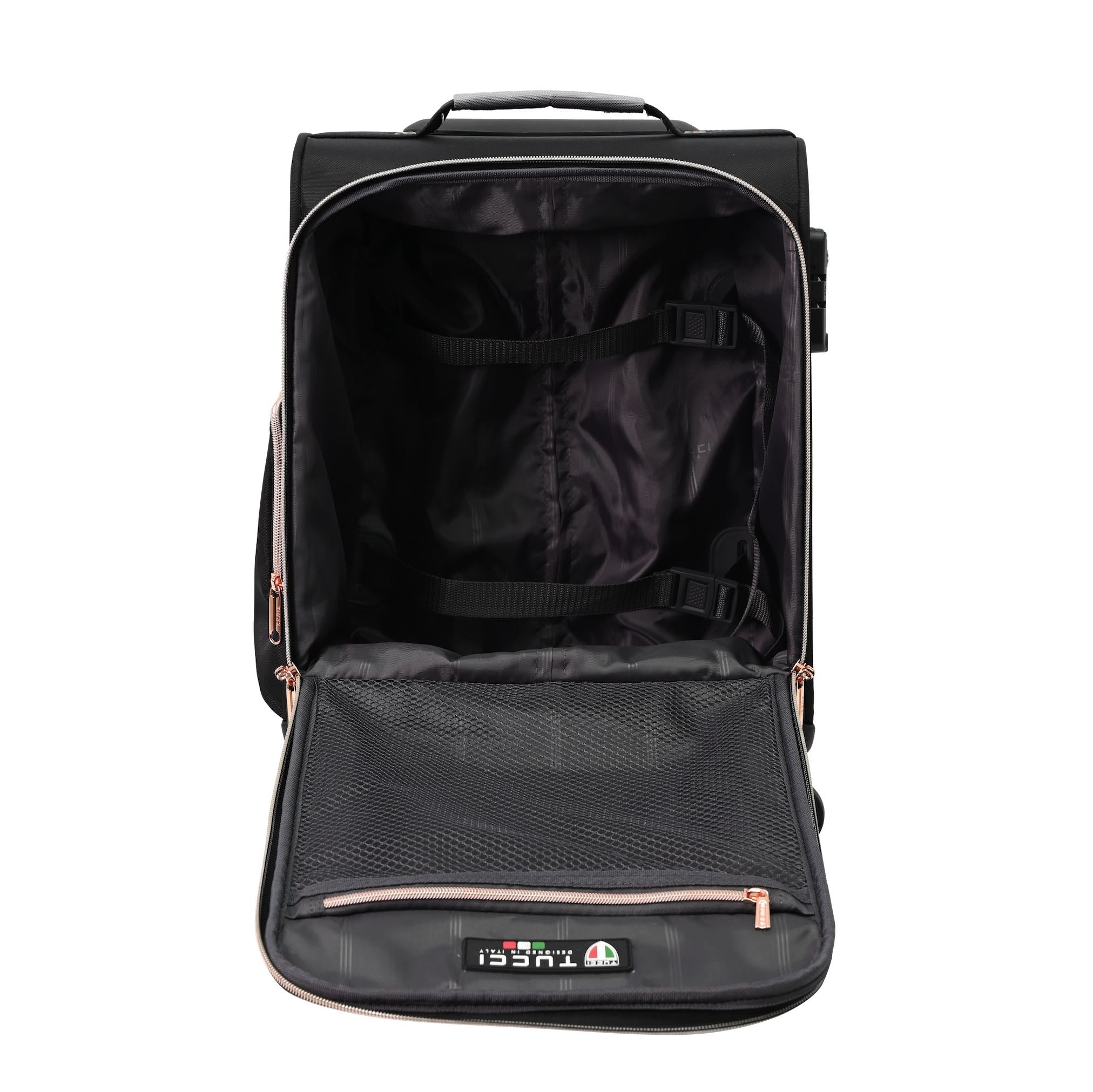 Tucci Abito 16" Underseat Carry On Luggage