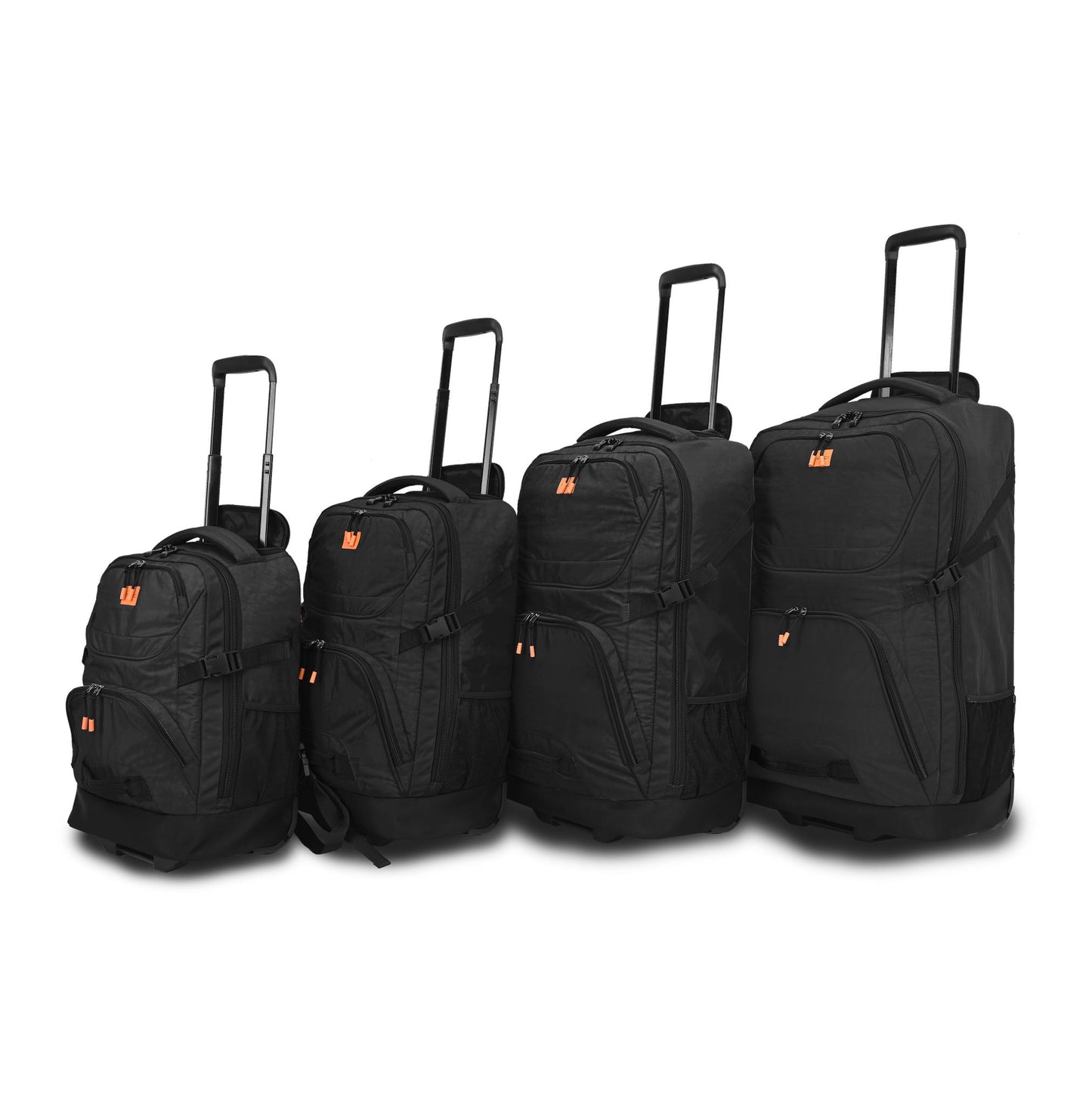 Tucci IMBRONCIATA 4pc Wheeled backpack Set