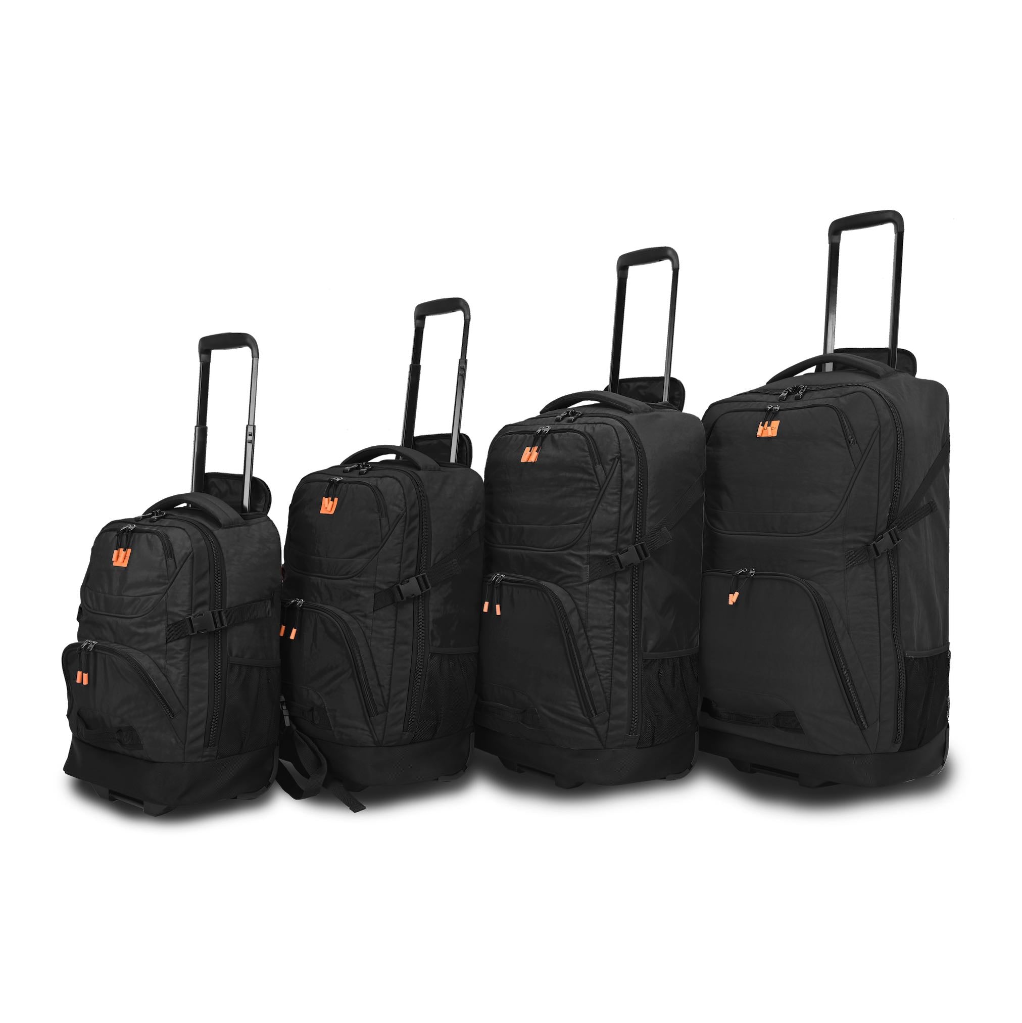 Tucci SCORRE 4pc Wheeled backpack Set