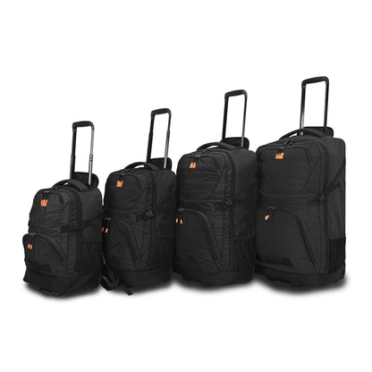 Tucci IMBRONCIATA 4pc Wheeled backpack Set