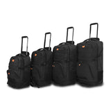 Tucci IMBRONCIATA 4pc Wheeled backpack Set