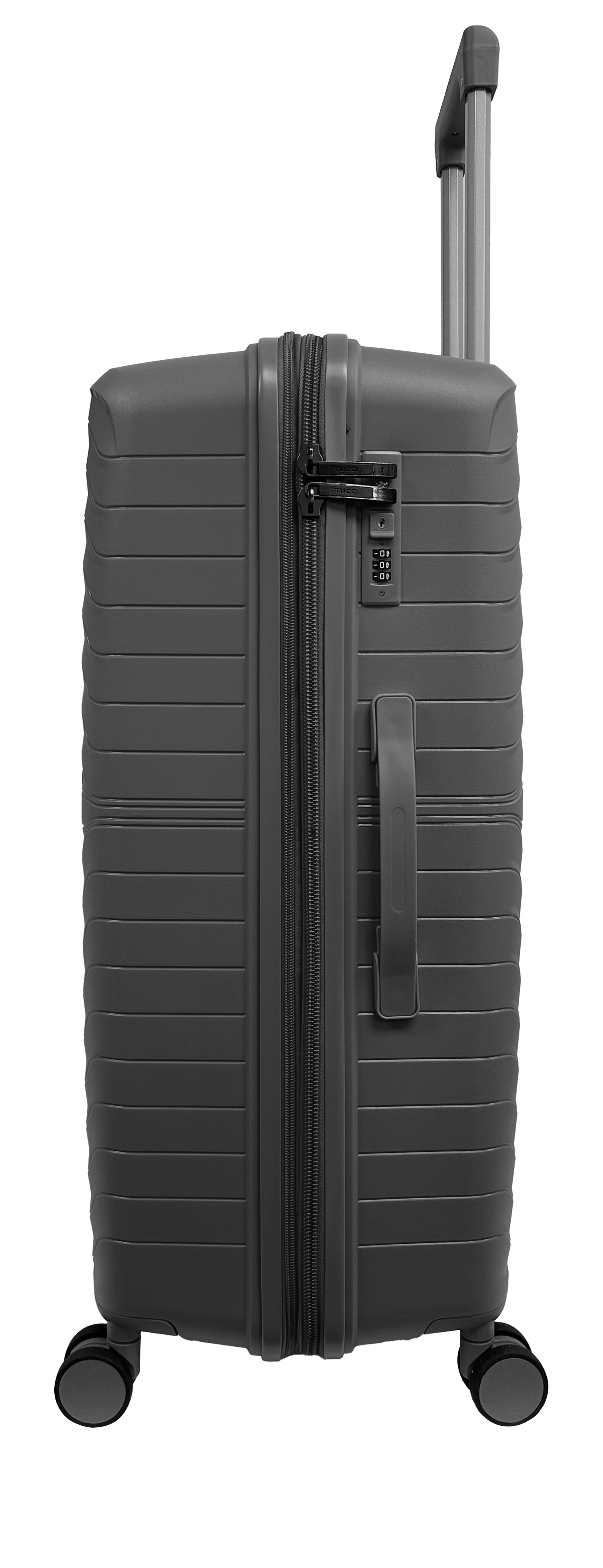 Polypropylene 3 PC Hardside Luggage Set (20", 28", 32") Matte Frosted Flexy-Armor Shell, 25% Expandable