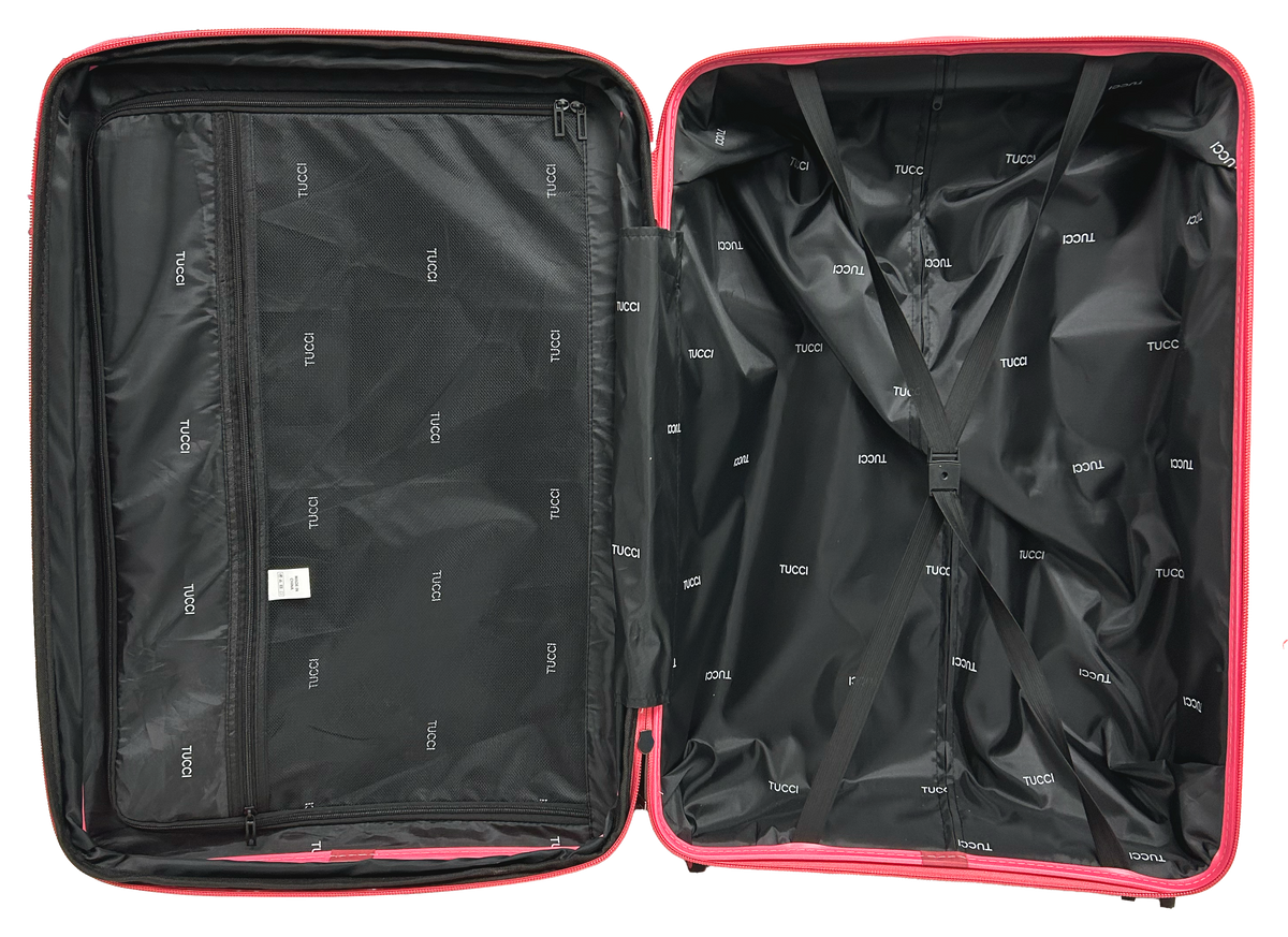 Polypropylene 3 PC Hardside Luggage Set (20", 28", 32") Matte Frosted Flexy-Armor Shell, 25% Expandable