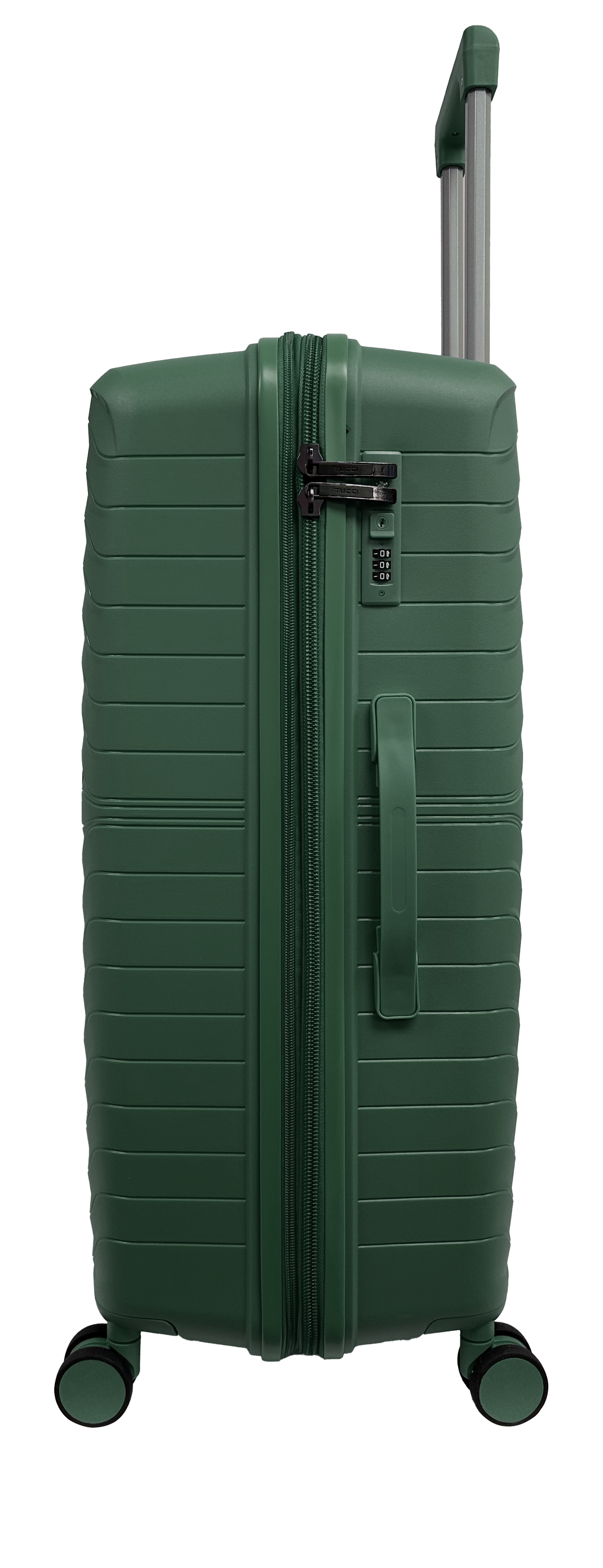 Polypropylene 3 PC Hardside Luggage Set (20", 28", 32") Matte Frosted Flexy-Armor Shell, 25% Expandable