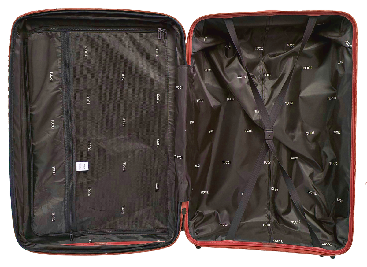 Polypropylene 3 PC Hardside Luggage Set (20", 28", 32") Matte Frosted Flexy-Armor Shell, 25% Expandable