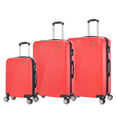 TUCCI Italy COLPI 3PC Hardside Luggage Set (20", 24", 28")