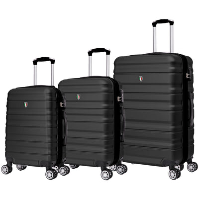 TUCCI Italy GIROVITA 3PC Hardside Luggage Set (20", 24", 28")