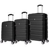 TUCCI Italy OCCHIO 3PC Hardside Luggage Set (20", 24", 28")