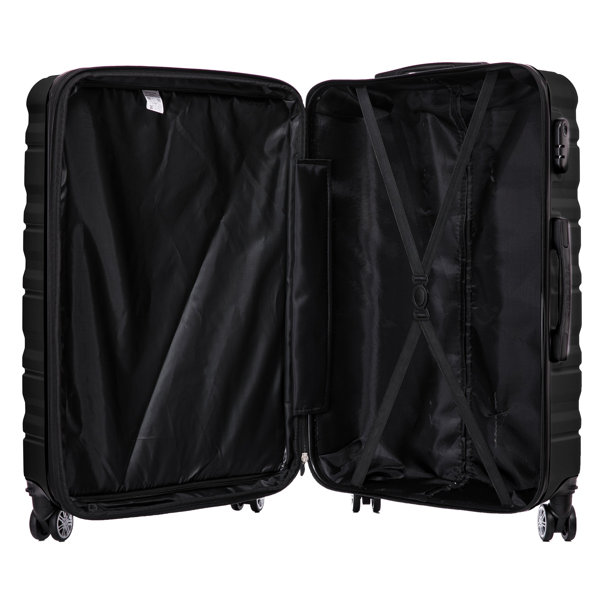 TUCCI Italy GIROVITA 3PC Hardside Luggage Set (20", 24", 28")