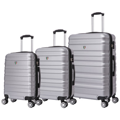 TUCCI Italy GIROVITA 3PC Hardside Luggage Set (20", 24", 28")