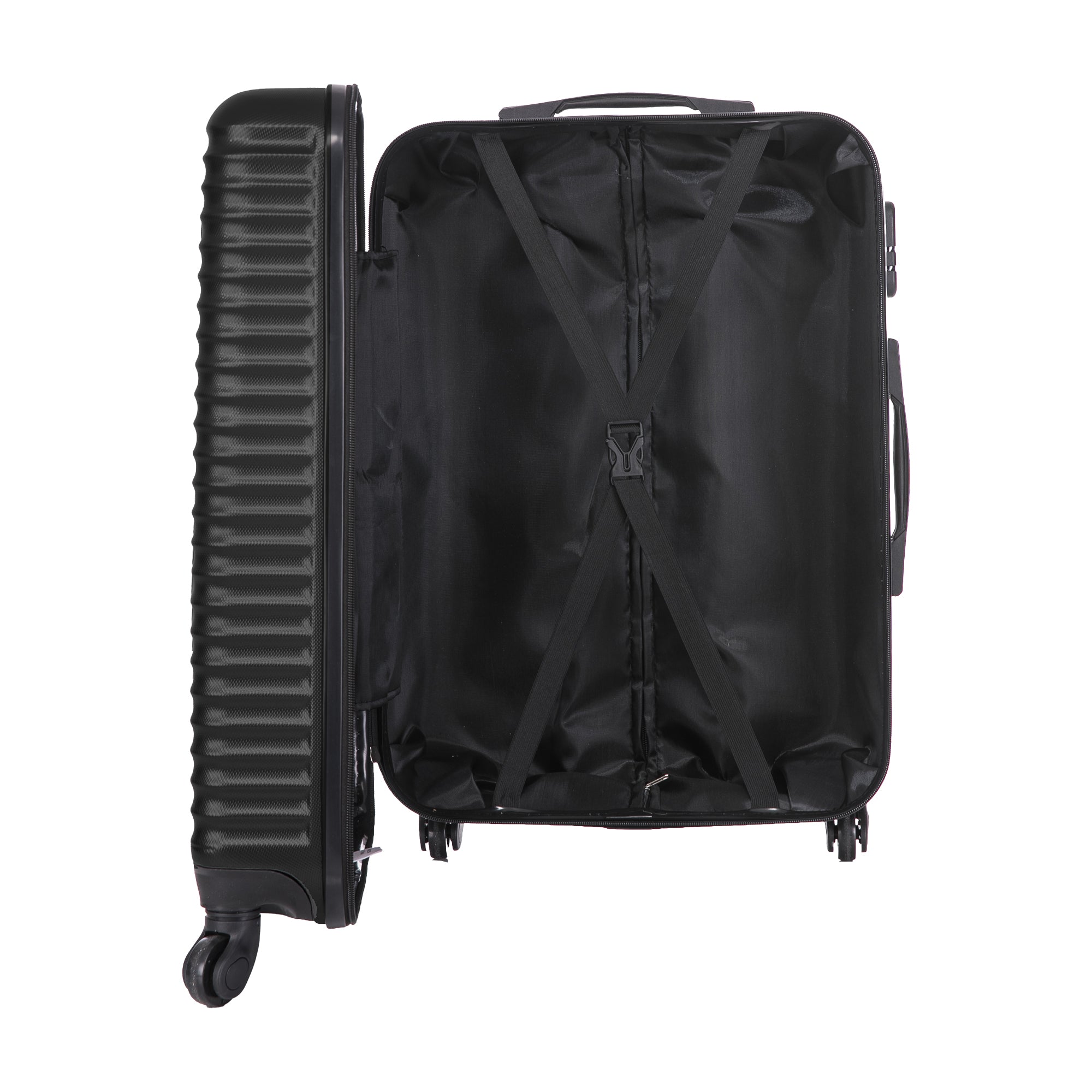 TUCCI Italy TRAVOLA 3PC Hardside Luggage Set (20", 24", 28")