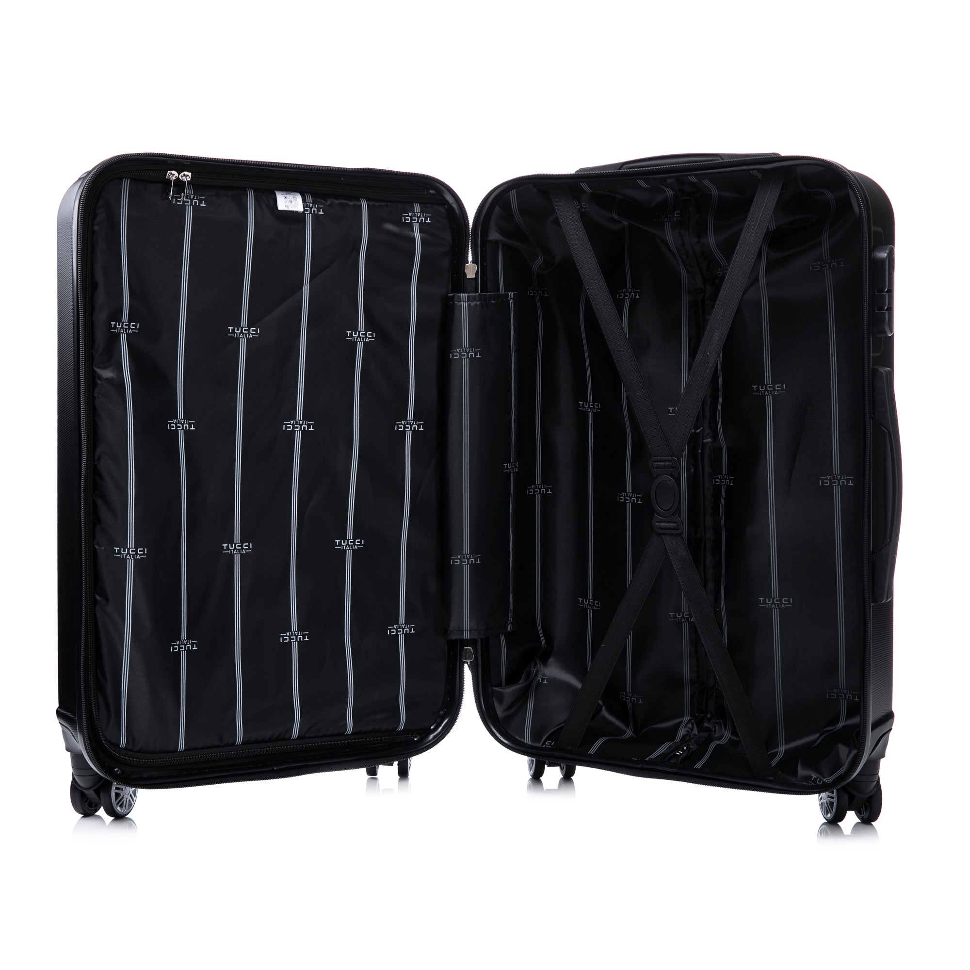 TUCCI Italy LUSTRIA 3PC Hardside Luggage Set (20", 24", 28")