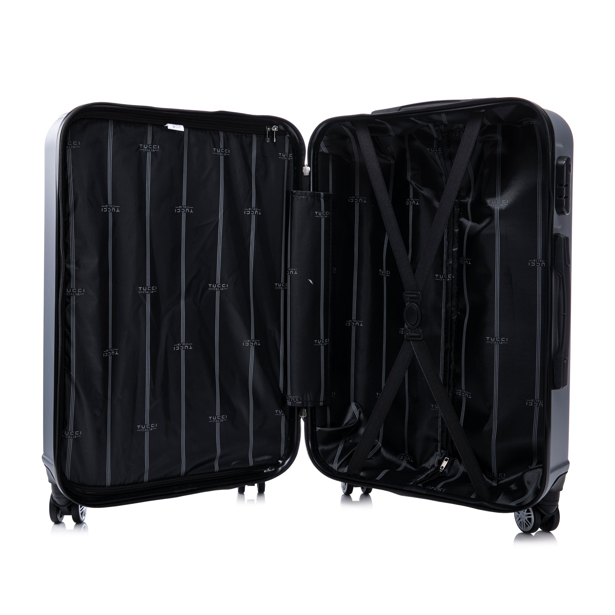 TUCCI Italy LUSTRIA 3PC Hardside Luggage Set (20", 24", 28")