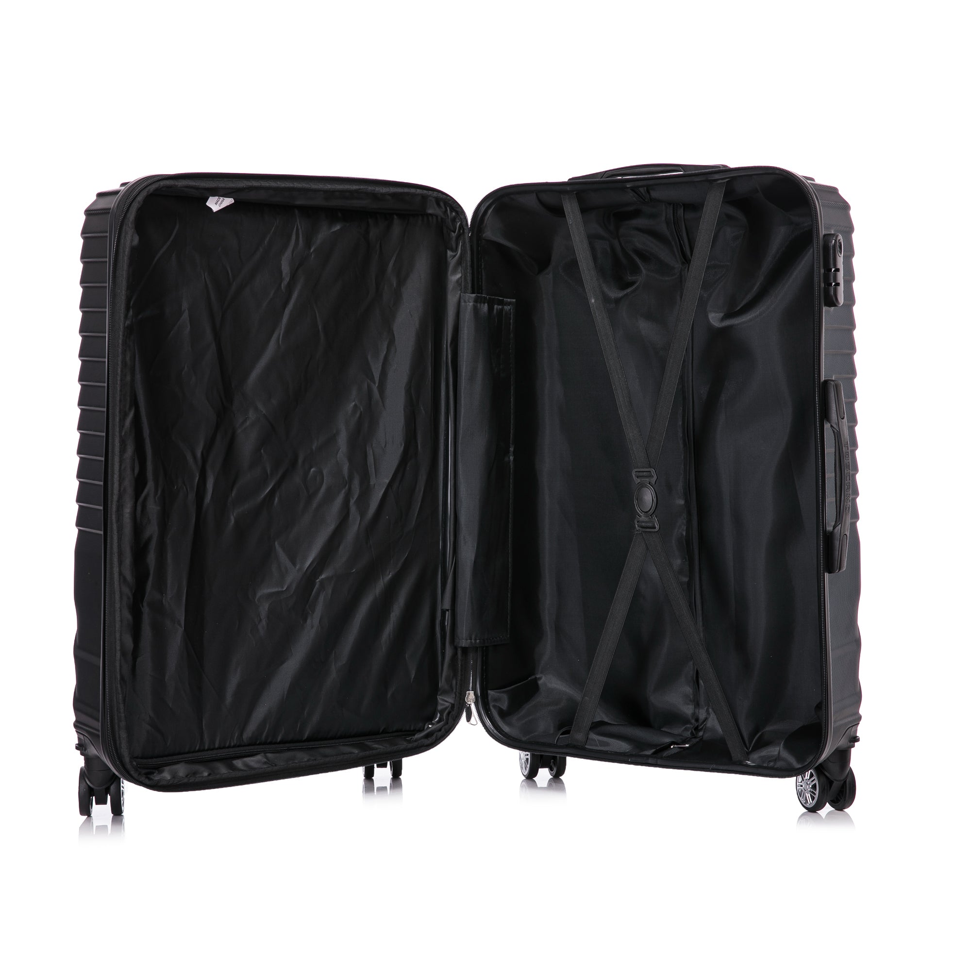 TUCCI Italy VOLARO 3PC Hardside Luggage Set (20", 24", 28")
