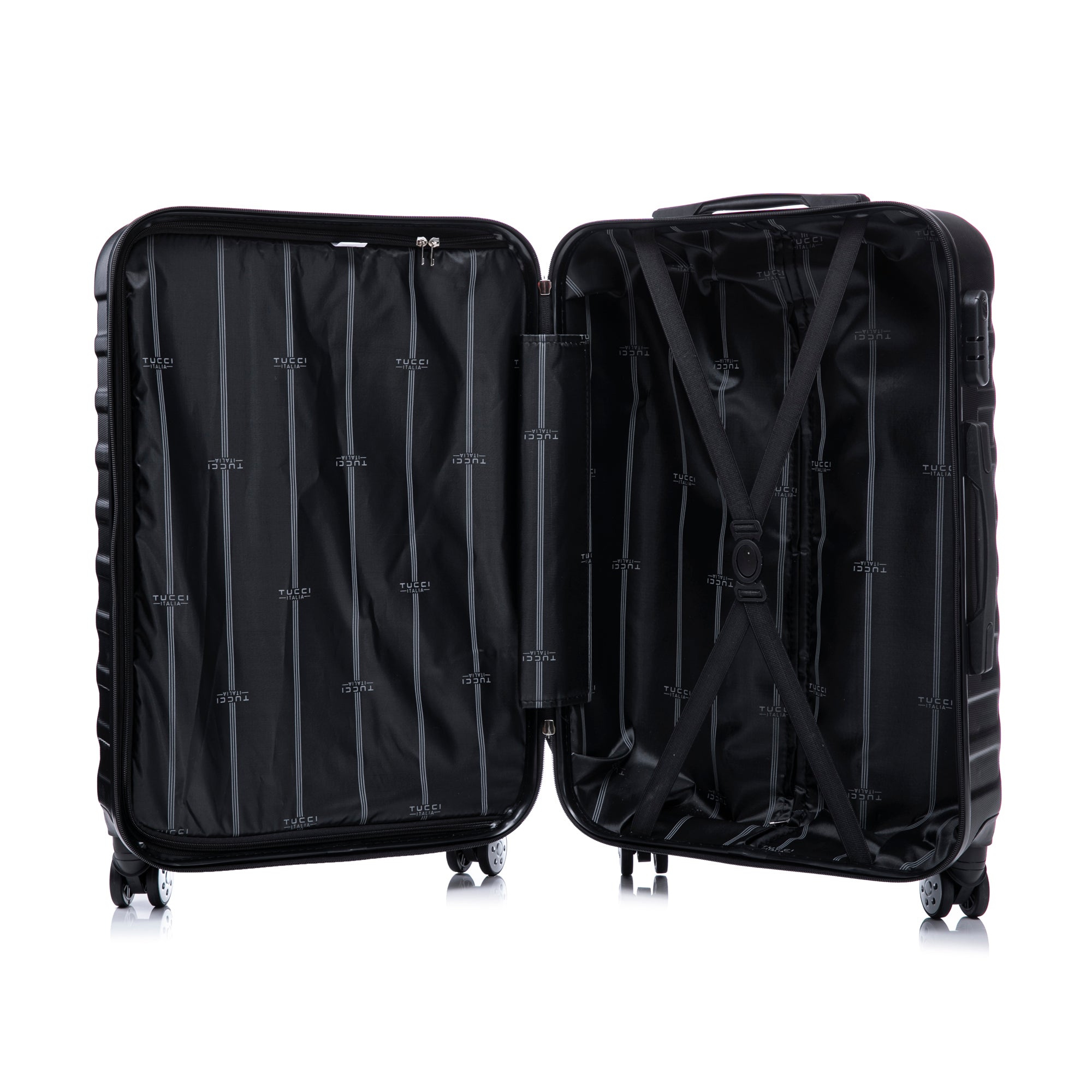 TUCCI Italy CARRAVIA 3PC Hardside Luggage Set (20", 24", 28")