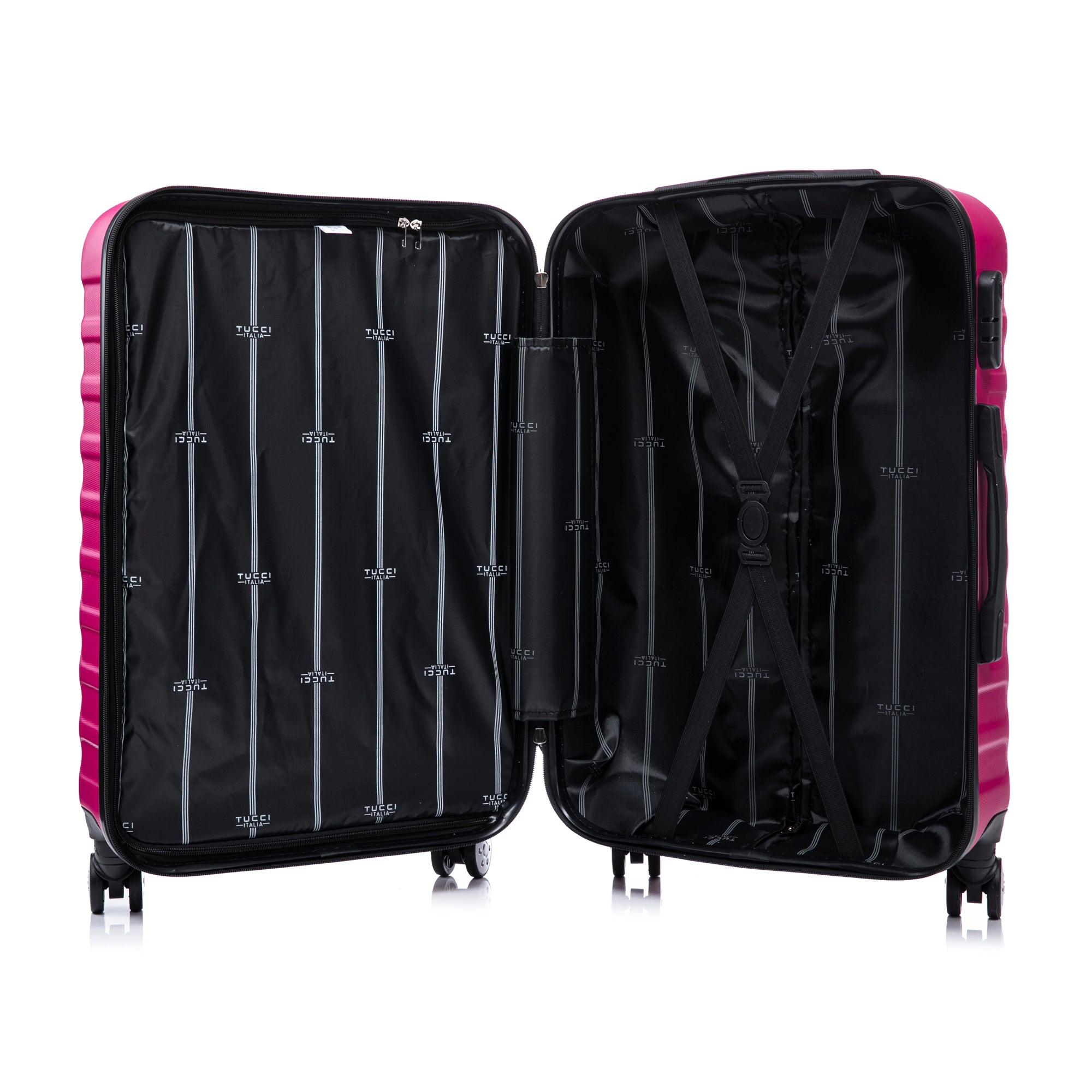 TUCCI Italy CARRAVIA 3PC Hardside Luggage Set (20", 24", 28")