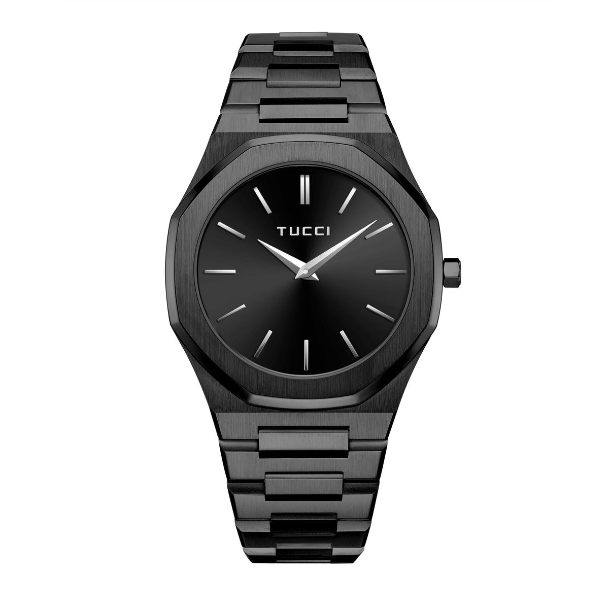 TUCCI Italy PIANURA Stainless Steel Quartz Unisex Watch – 5 ATM 