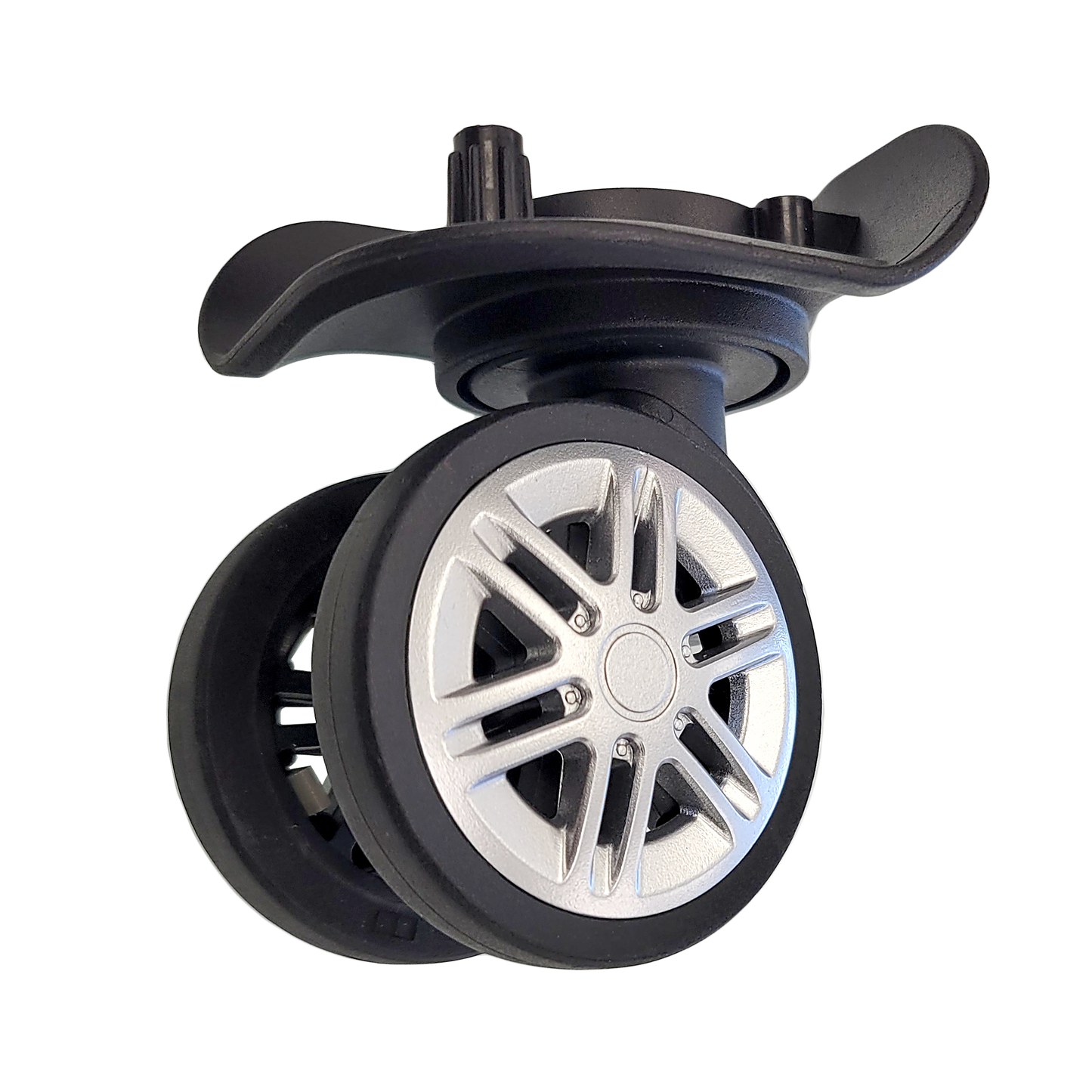 TUCCI Italy Non-detachable Lightweight Wheels with Casting for Luggage (Set of 2)