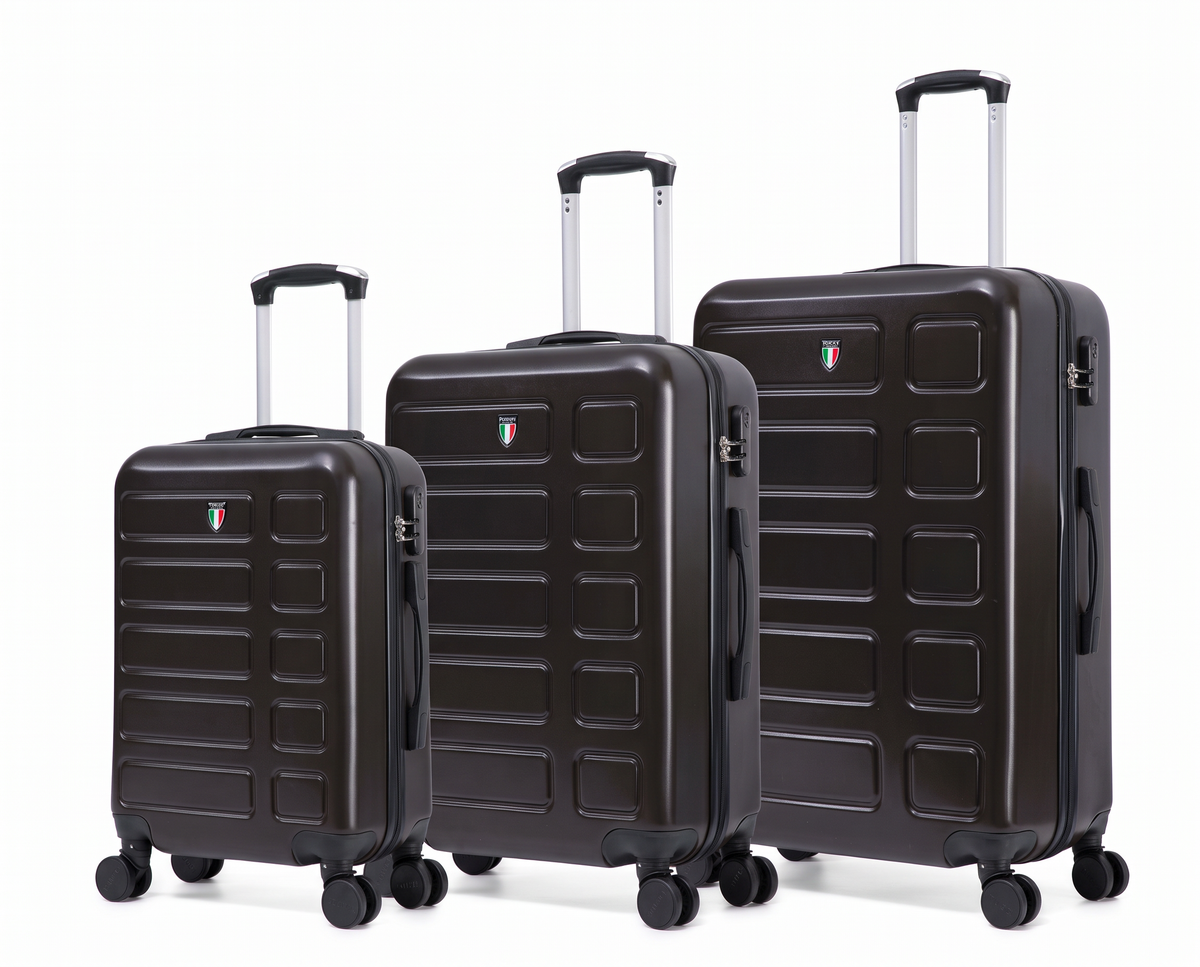 TUCCI Italy Dinamica 3 Piece Hard side Set 20", 24", 28" Inches