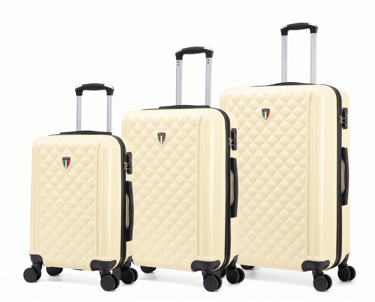 TUCCI Italy Soffio 3 Piece Hard side Set 20", 24", 28"