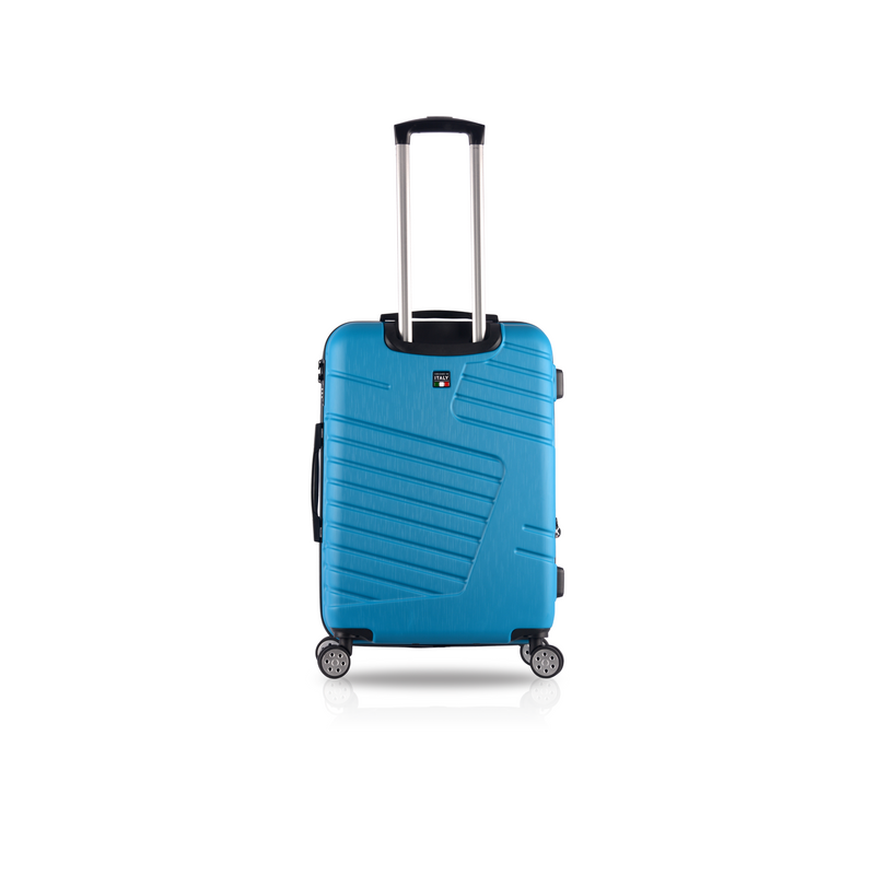 TUCCI Italy BOSCHETTI ABS 20" Carry On Spinner Suitcase
