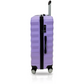 TUCCI Italy STORTO ABS 20" Carry On Luggage Suitcase Black | Silver| Orange