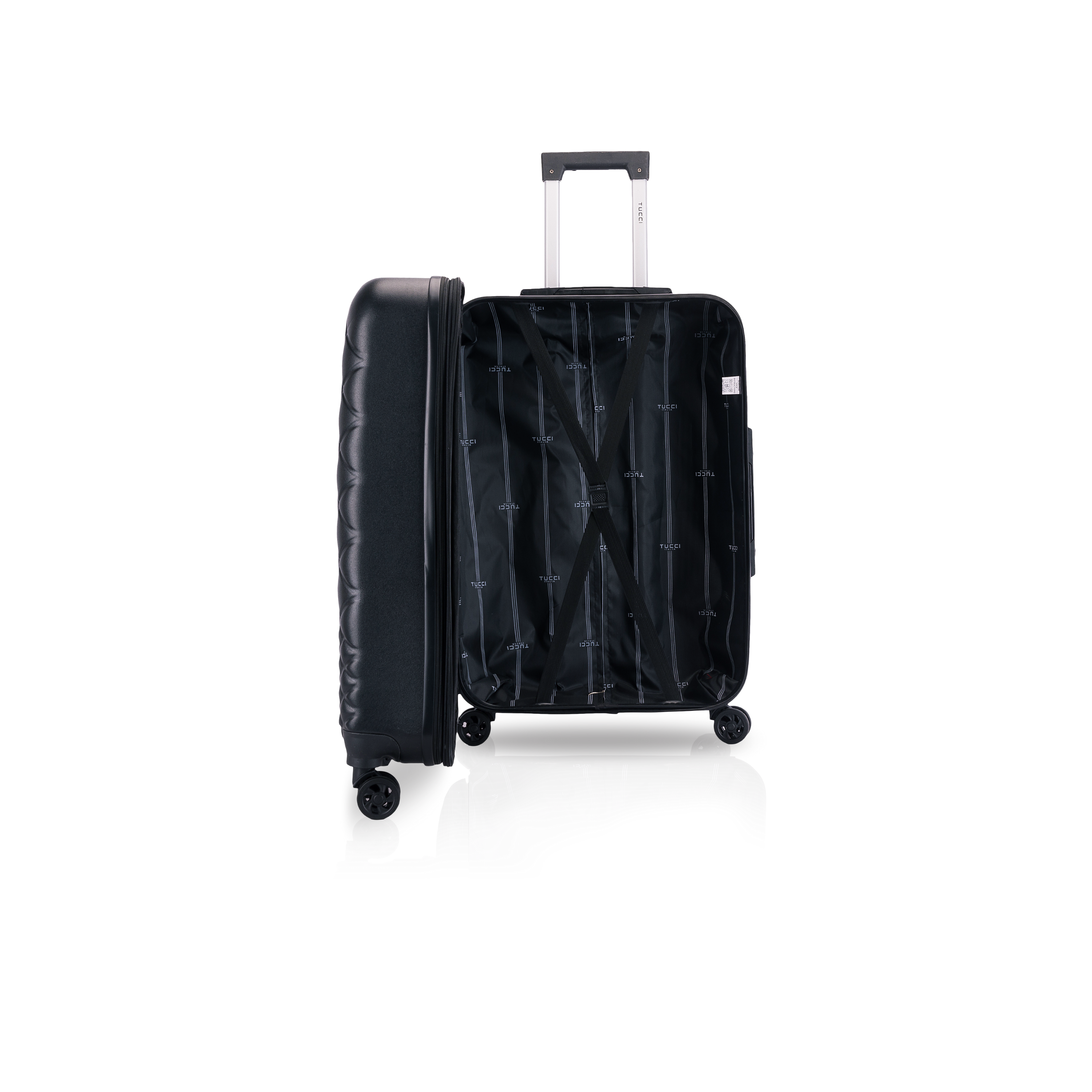 TUCCI Italy TRAPUNTA ABS 28" Large Travel Suitcase