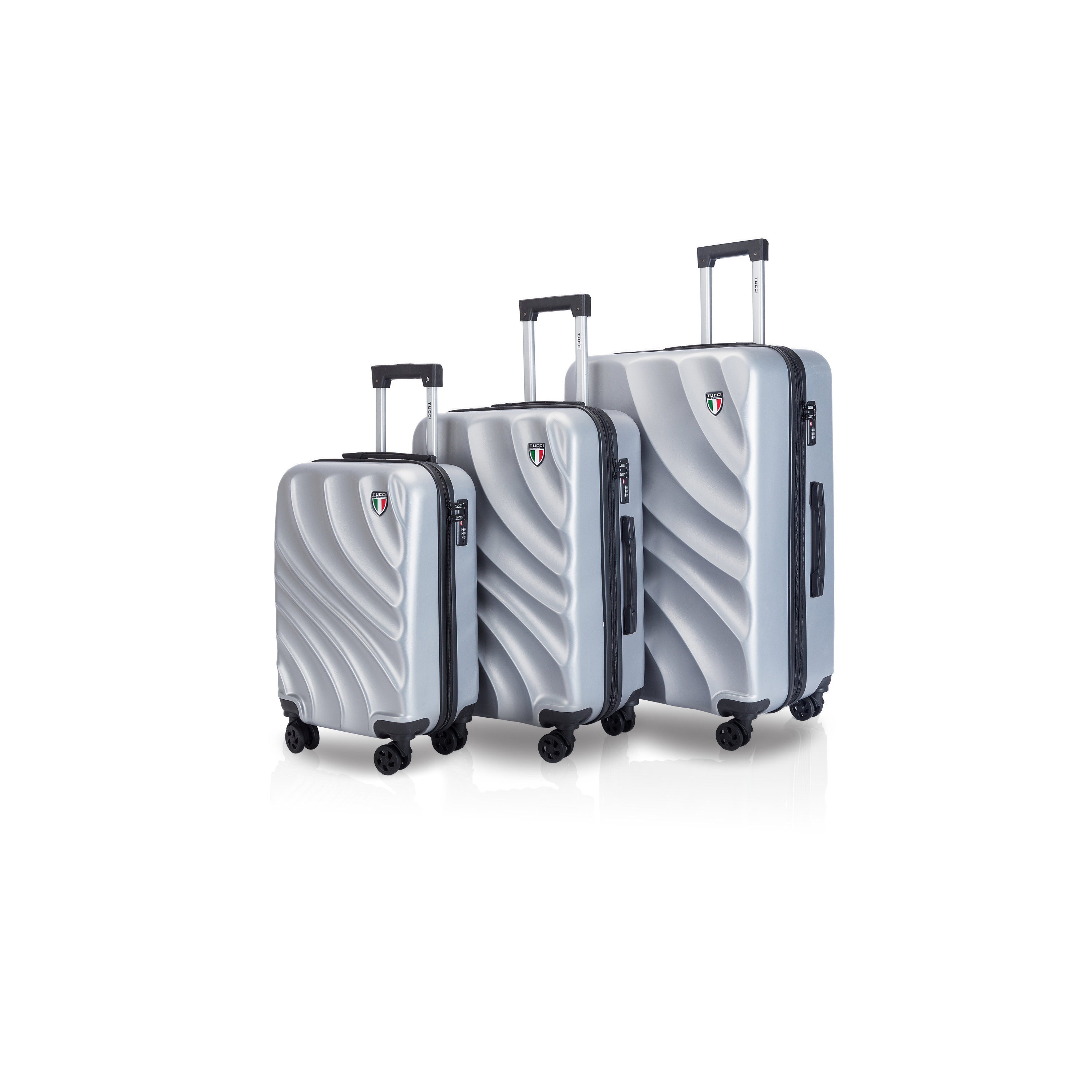 TUCCI CREMOSA ABS 3 PC (20", 24", 28") Luggage Set