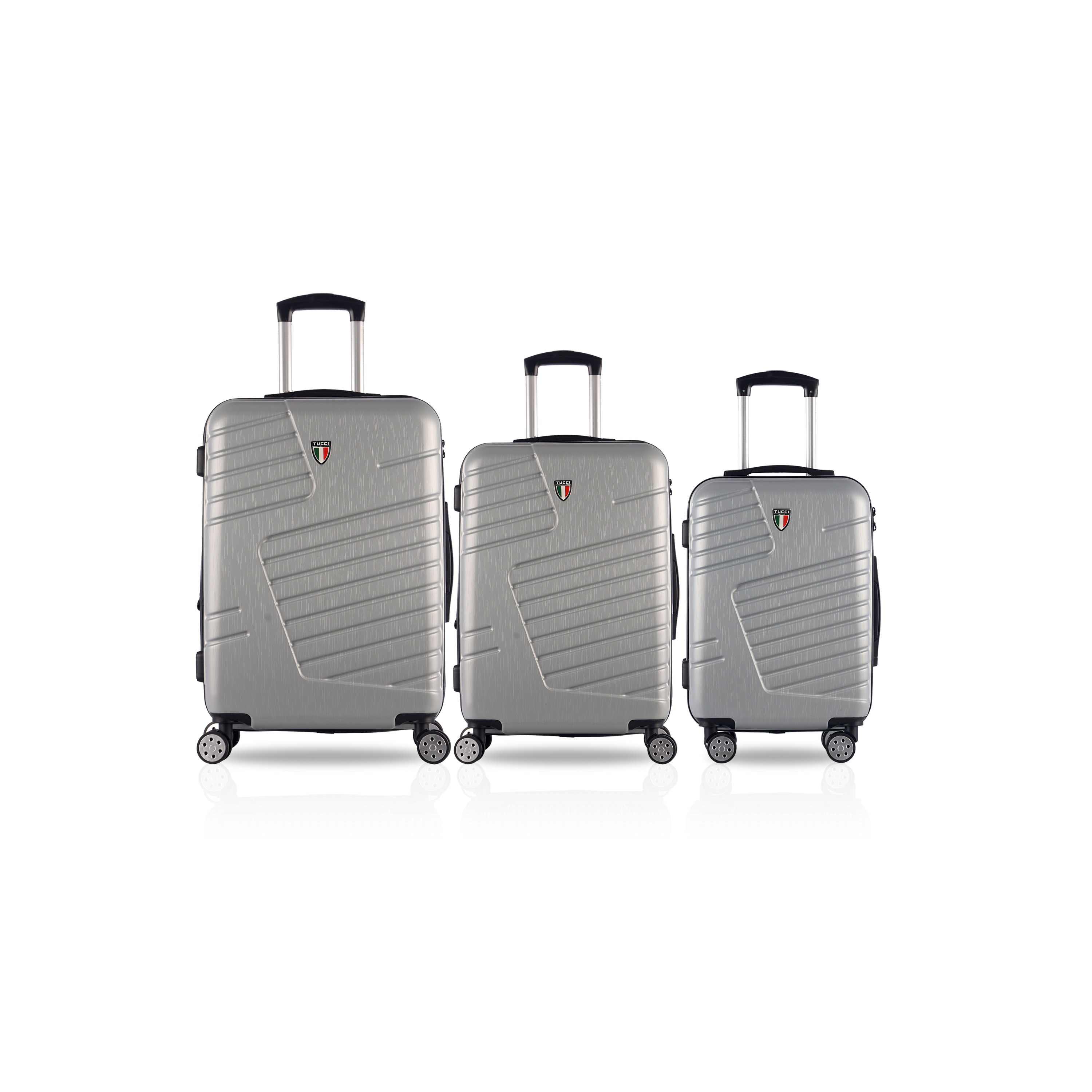 TUCCI BOSCHETTI ABS 3 PC (20", 24", 28") Luggage Set