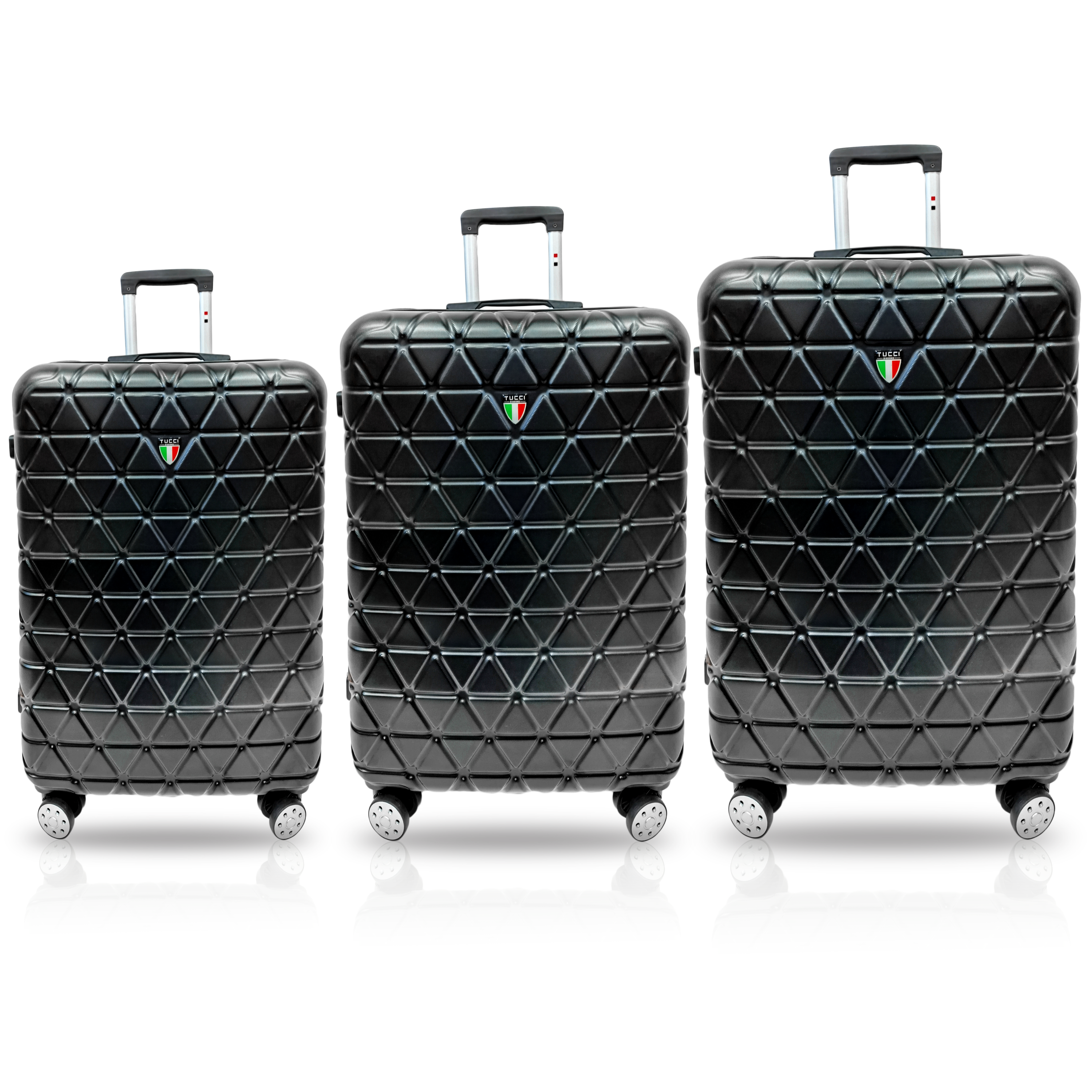 TUCCI Italy TESSERE ABS 3 PC (20", 24", 28") Luggage Set