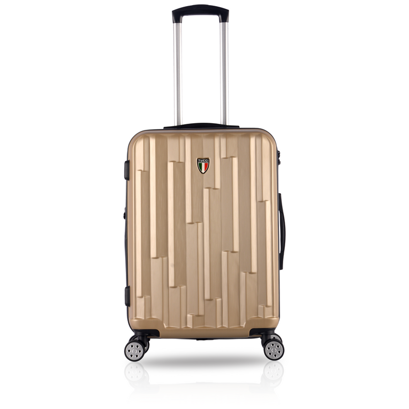 TUCCI Italy RIFLETTORE ABS 28" Medium Luggage Suitcase