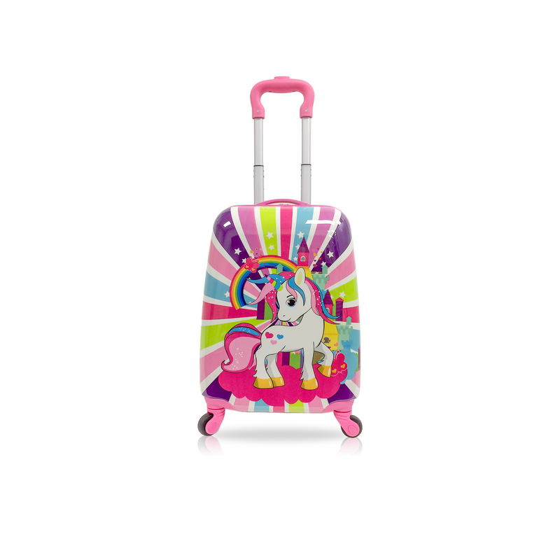 TUCCI Italy UNICORNIE 18" Spinner Wheel Children Suitcase