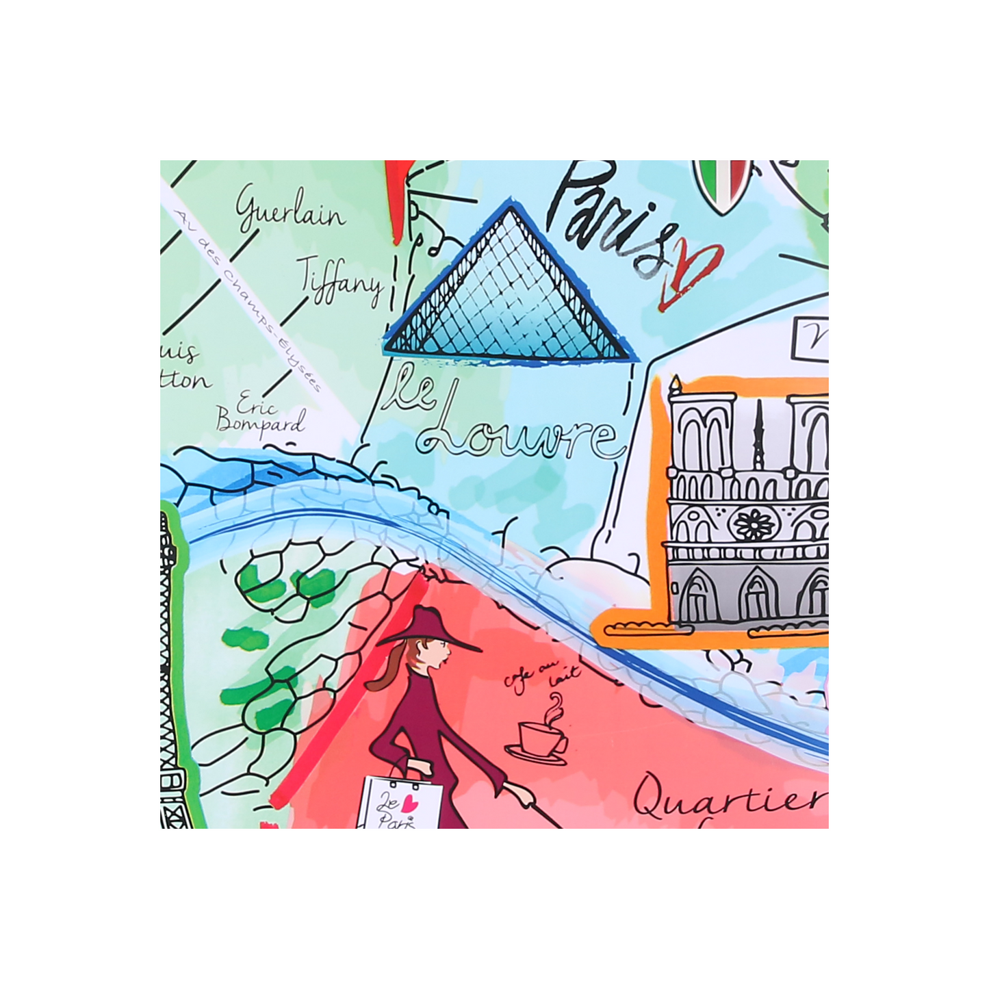 TUCCI J’AIME PARIS T0168 ART JUEGO DE 3 PIEZAS (20", 24", 28") - PREVENTA