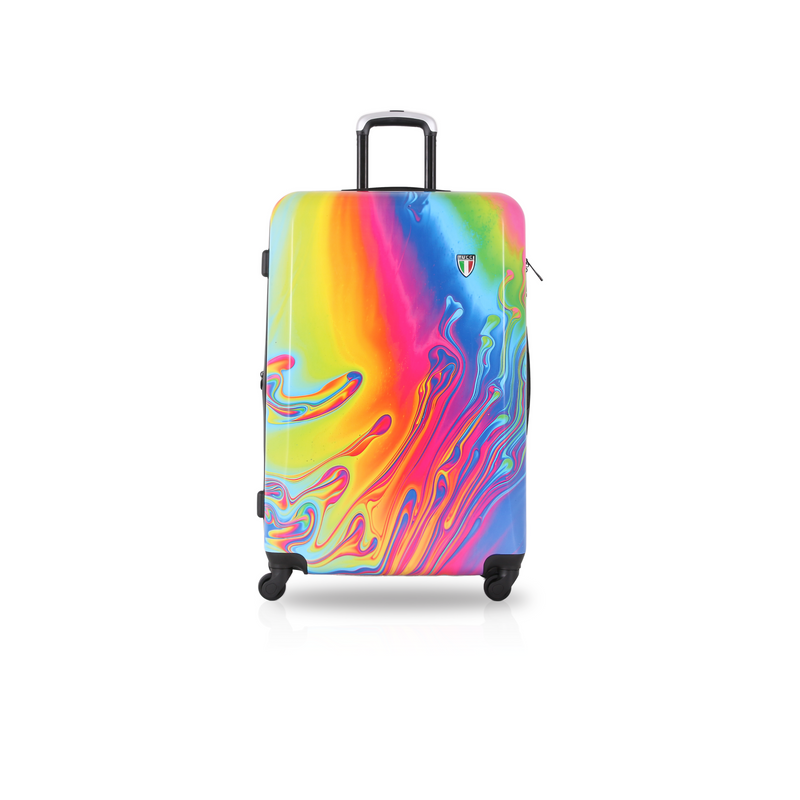 TUCCI Italy VORTICE II 20" Art Design Travel Luggage Suitcase