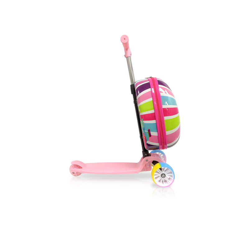 TUCCI Italy MAGICAL UNICORN Kids Scooter Suitcase