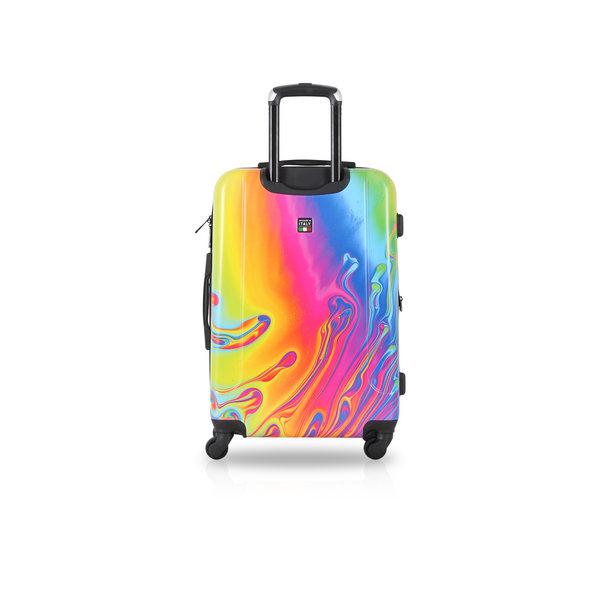 TUCCI Italy VORTICE II 20" Art Design Travel Luggage Suitcase