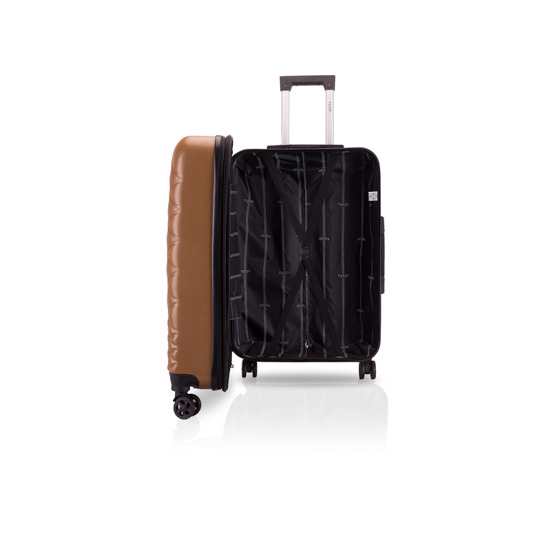 TUCCI Italy TRAPUNTA ABS 28" Large Travel Suitcase