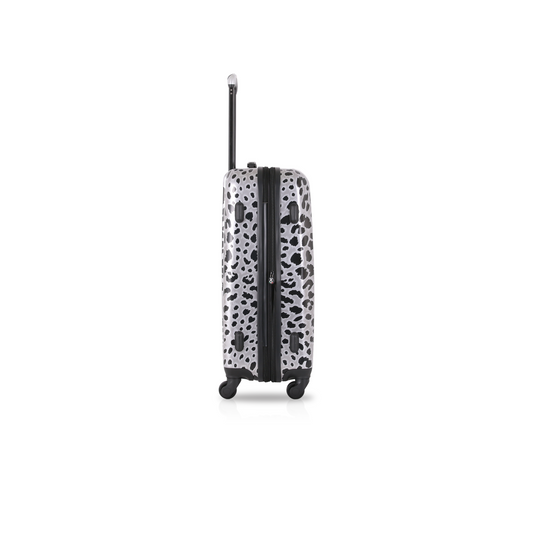 TUCCI Italy WINTER LEOPARD 20" Spinner Carry On Travel Suitcase