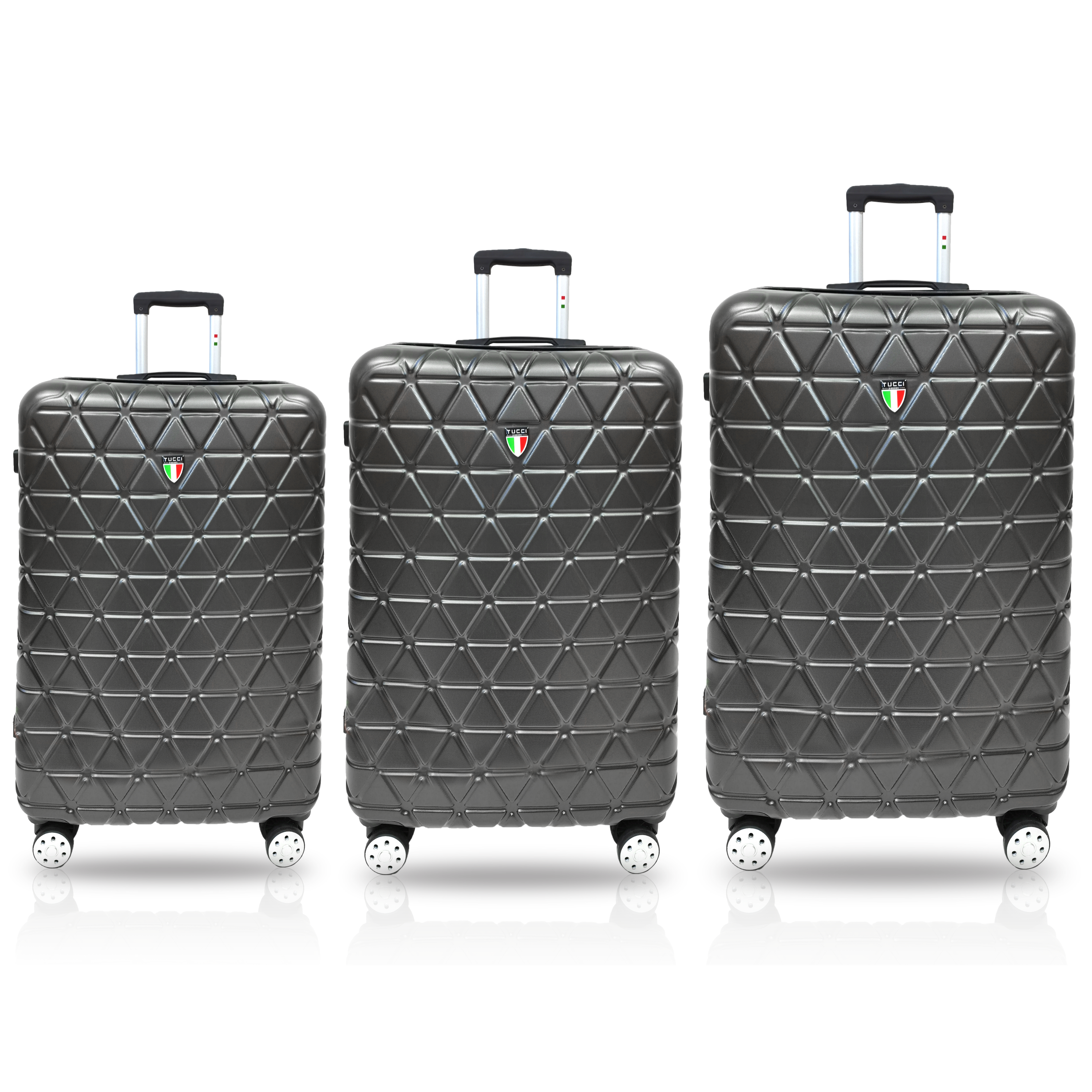 TUCCI Italy TESSERE ABS 3 PC (20", 24", 28") Luggage Set