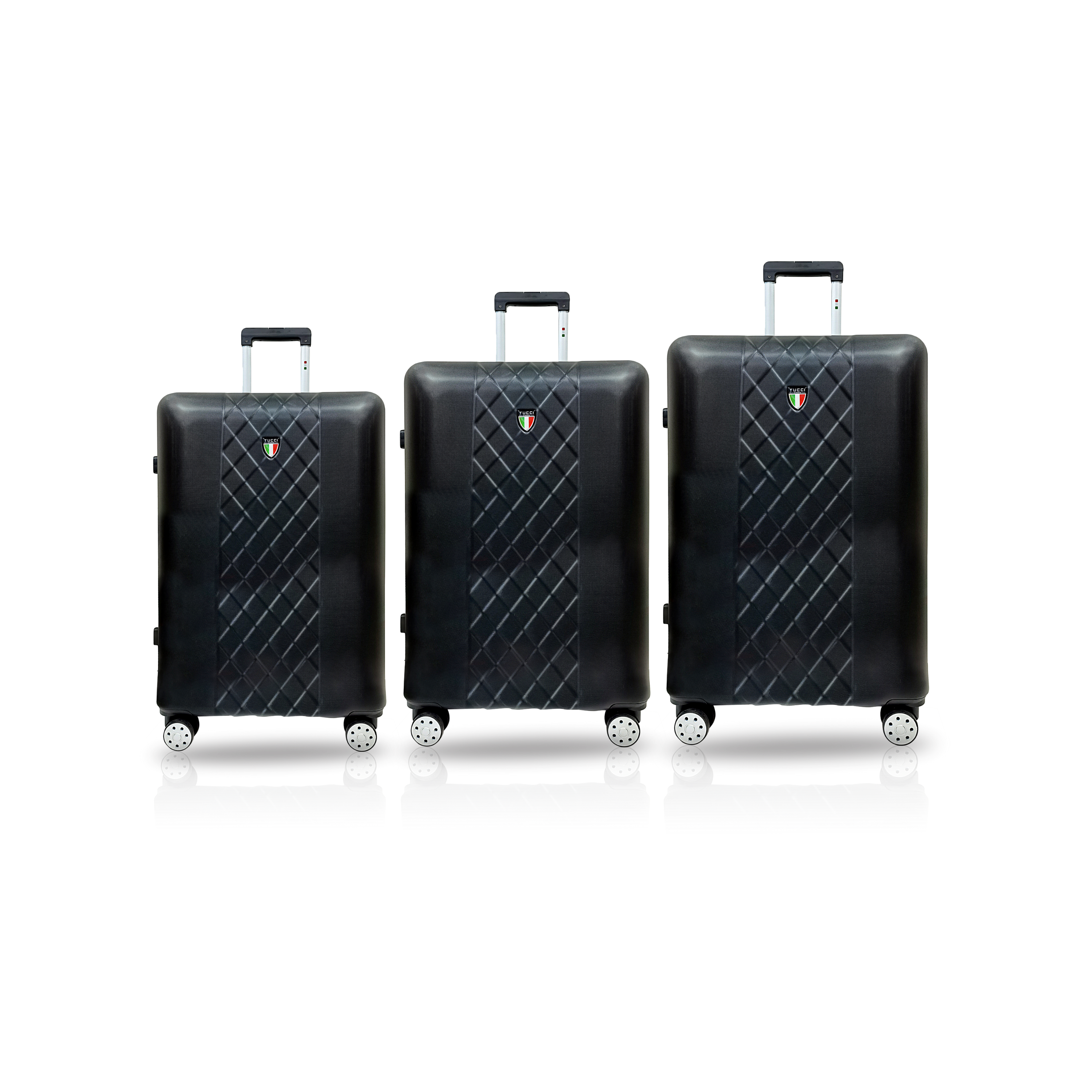 TUCCI BORSETTA ABS (20", 24", 28") Luggage Set